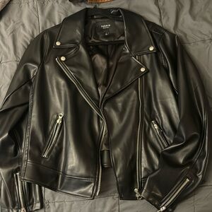 Torrid Faux Leather moto jacket